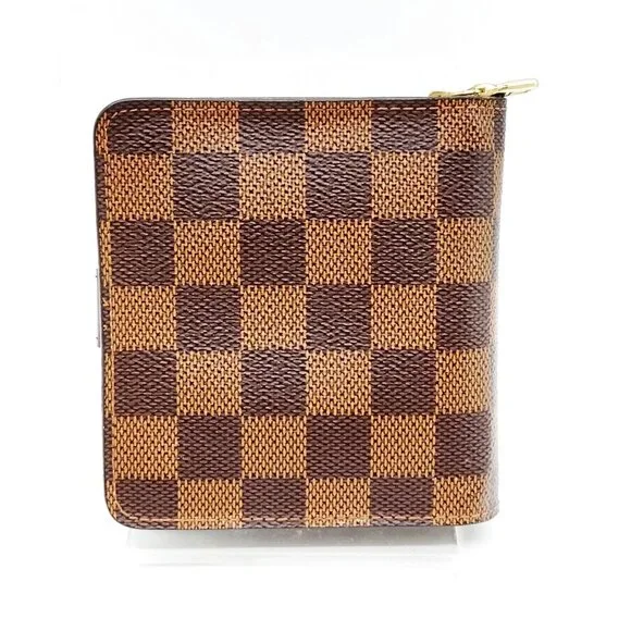 Authentic Louis Vuitton Brown Damier Wallet mn516-020626 - Picture 3 of 9